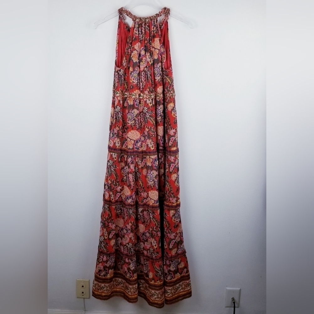 House of Harlow 1960 Floral Tiered Sleeveless Maxi Dress NWT - Picture 6 of 15